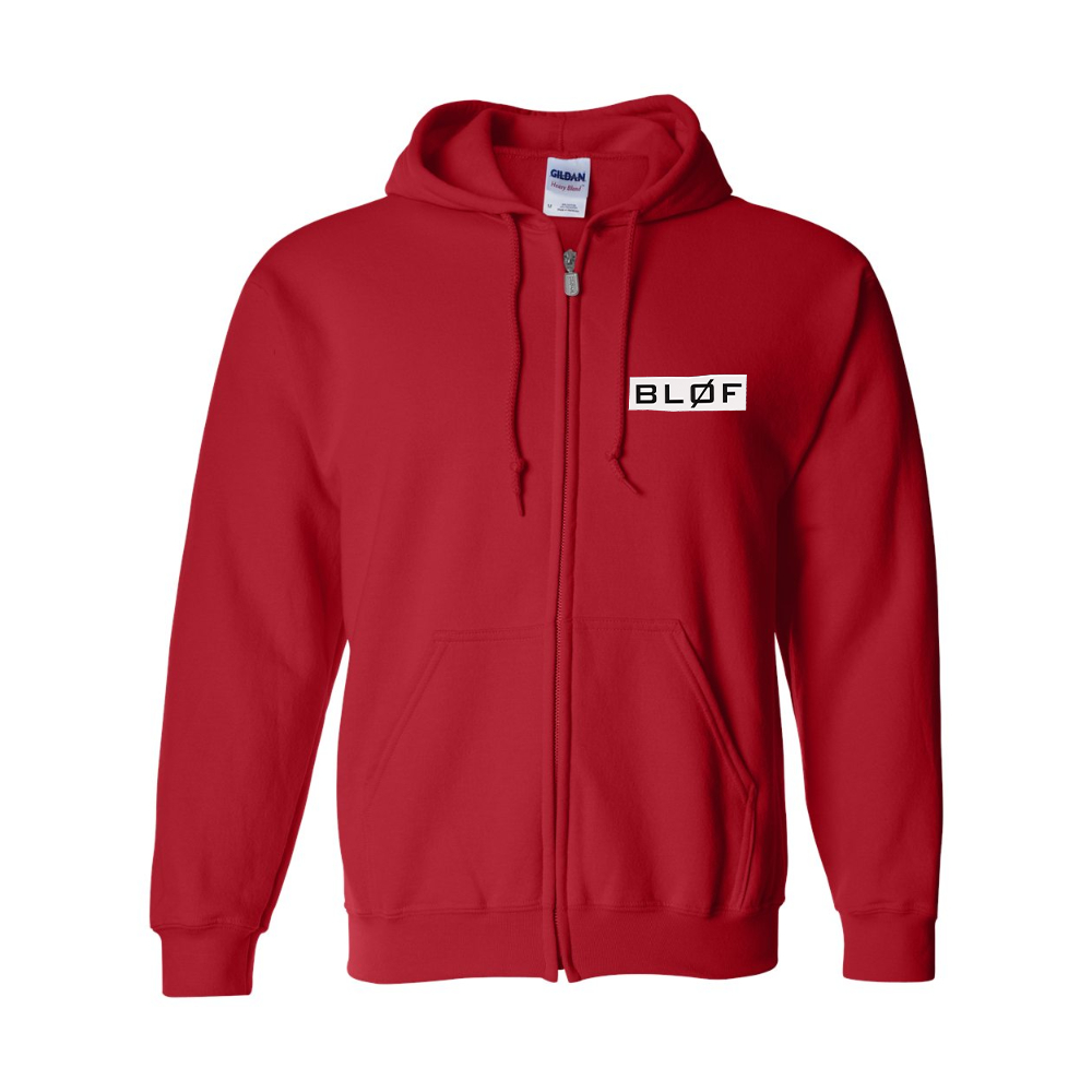 Men's   BLØF   Gildan  Heavy Blend Full Zip Hooded Sweatshirt