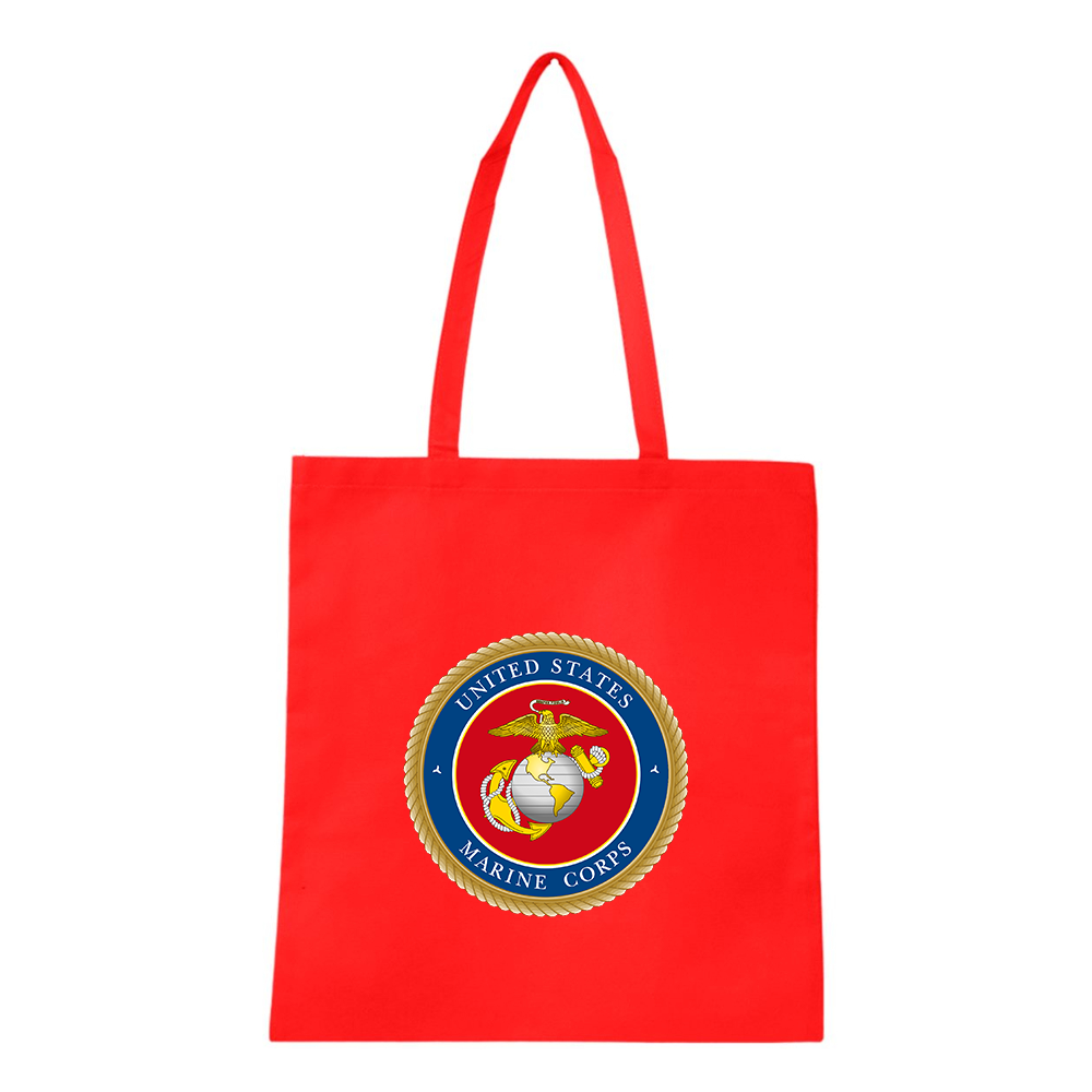 USMC Emblem Q-Tees Non-Woven  Tote