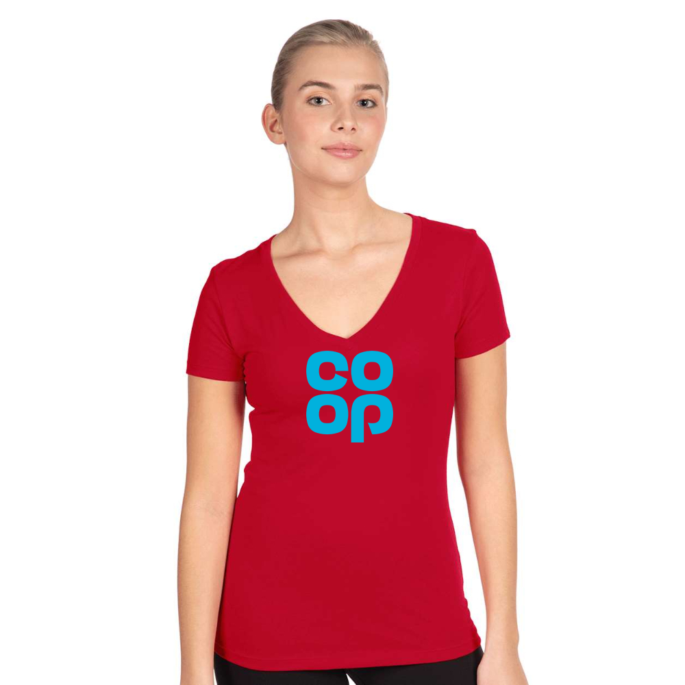 Women's CoOp Next Level V-Neck T-Shirt