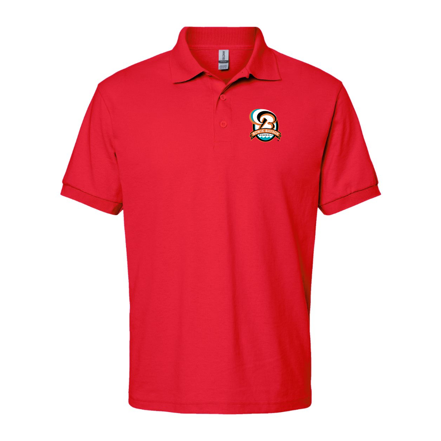 Men's Bowie BaySox Logo Dry Blend Polo