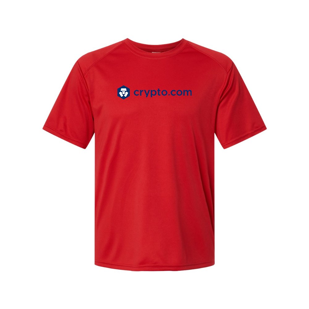 Men's Crypto.Com  Logo Performance T-Shirt