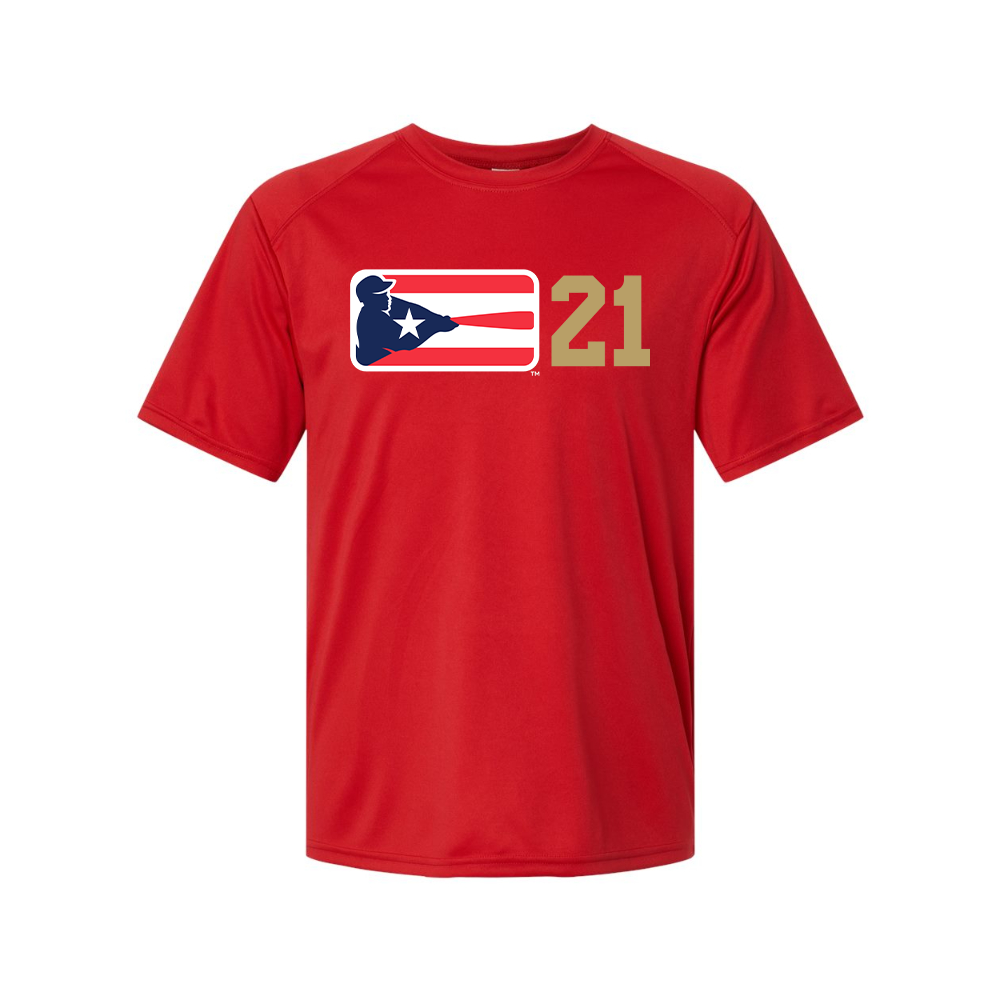 Men's Liga de Beisbol Profesional Roberto Clemente Logo Performance T-Shirt