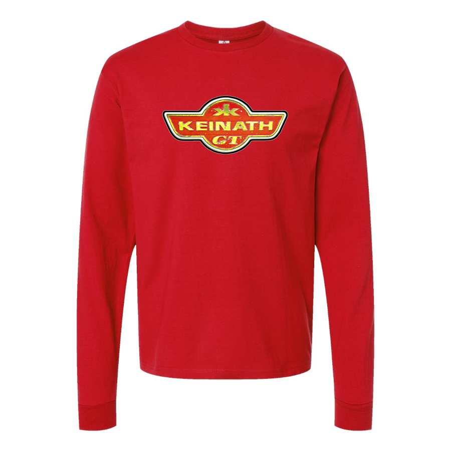 Men's Keinath Logo Cotton Long Sleeve T-Shirt
