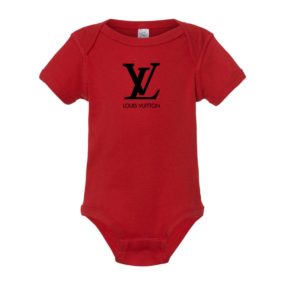 Louis Vuitton Rabbit Skins Infant Baby Rib Bodysuit
