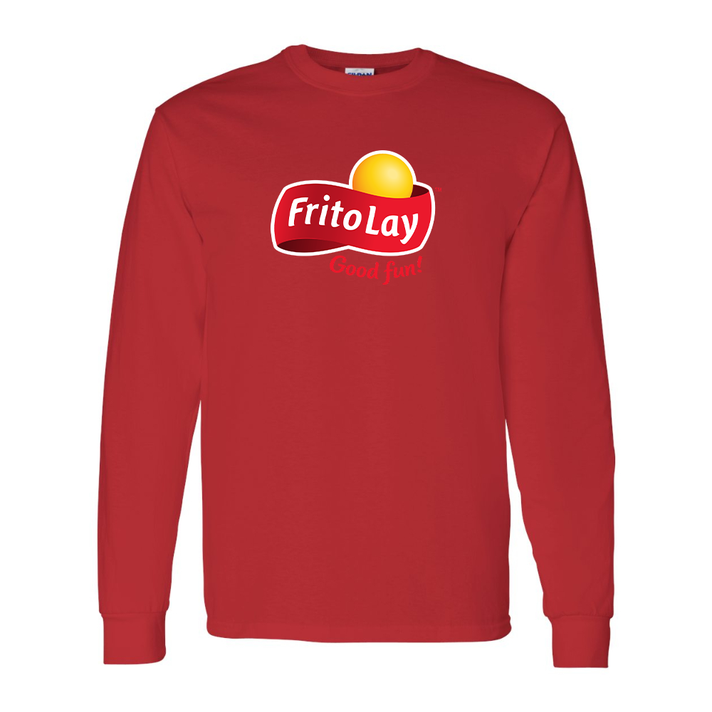Men's Frito Lay  Gildan Heavy Cotton Long Sleeve T-Shirt