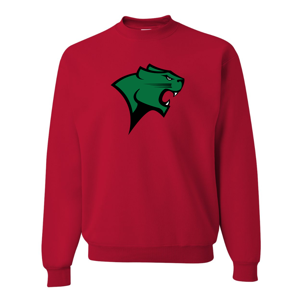 Men's Chicago State Cougars  JERZEES NuBlend Crewneck Sweatshirt