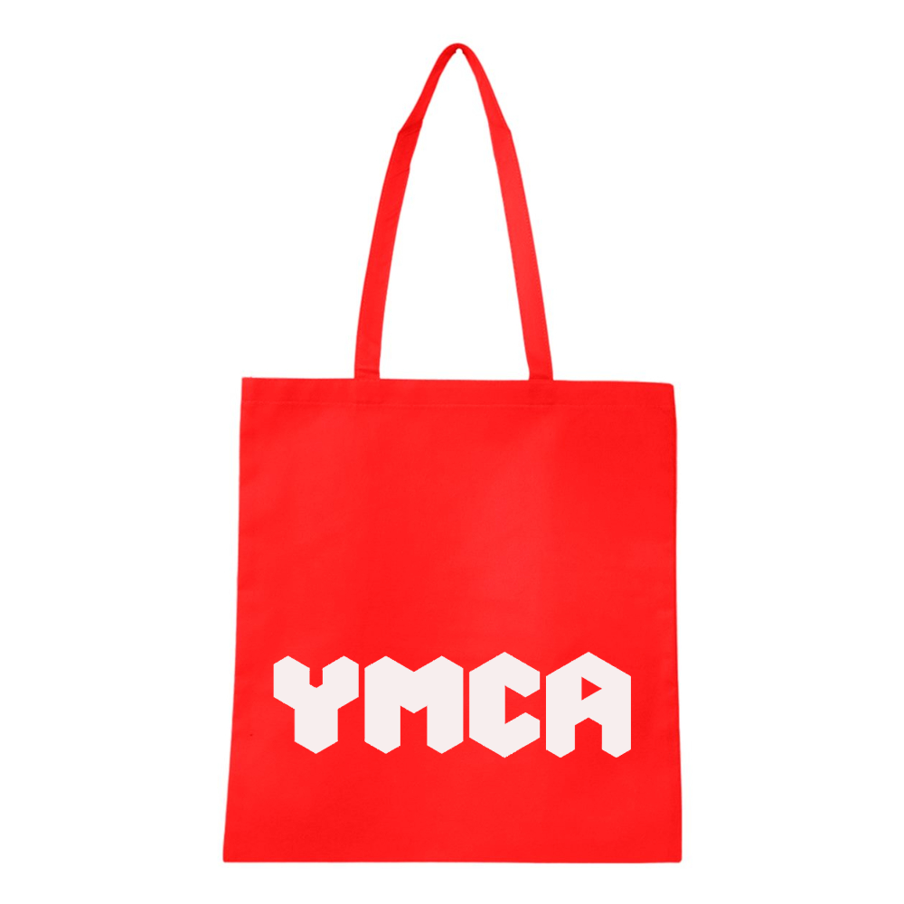 YMCA Mauve Q-Tees Non-Woven  Tote