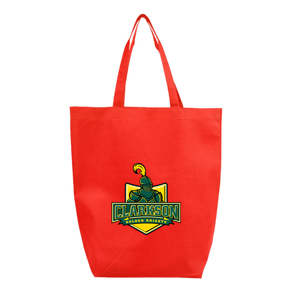 Clarkson Golden Knights Q-Tees Non-Woven Gusset Bottom Tote