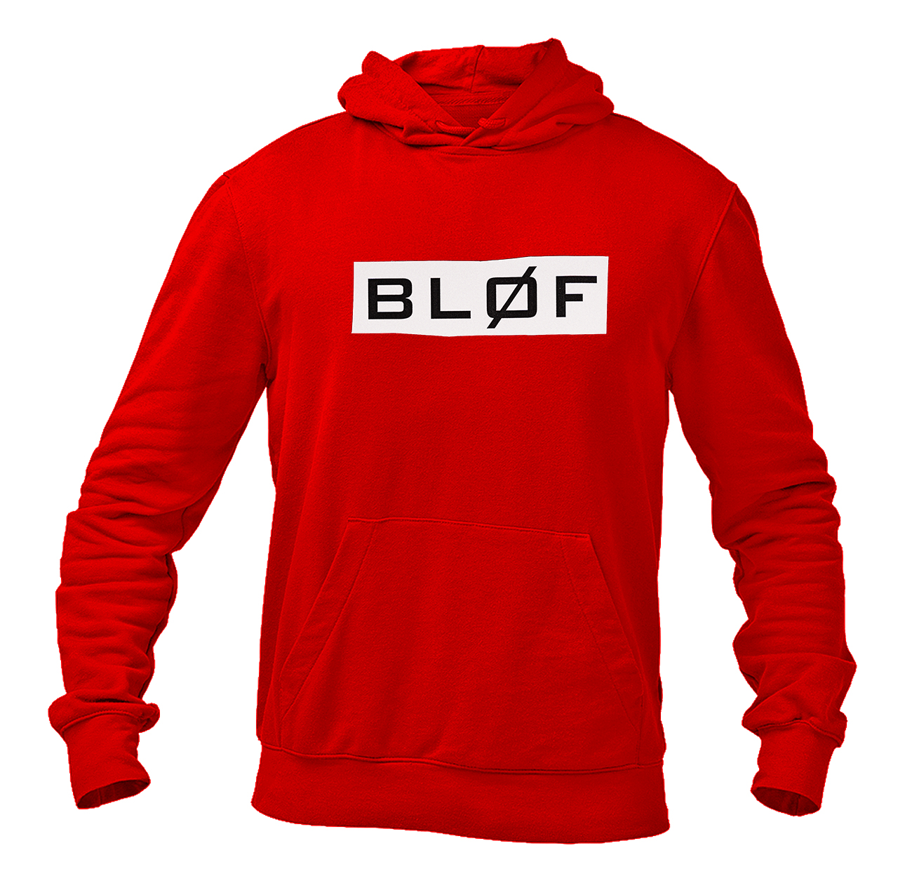 Men's  BLØF Softstyle Midweight Hooded Sweatshirt