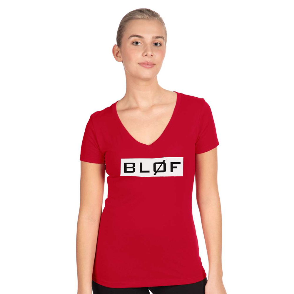Women's BLØF   Next Level V-Neck T-Shirt