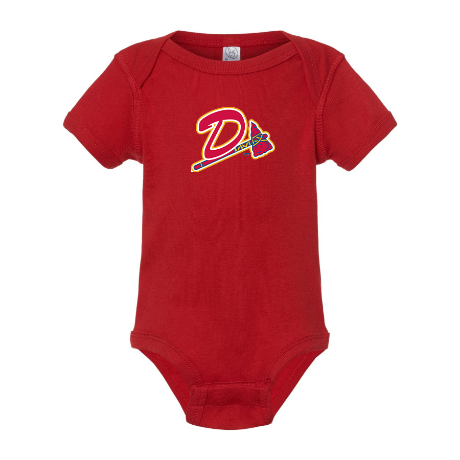 Danville Braves Logo Baby Onesie Romper