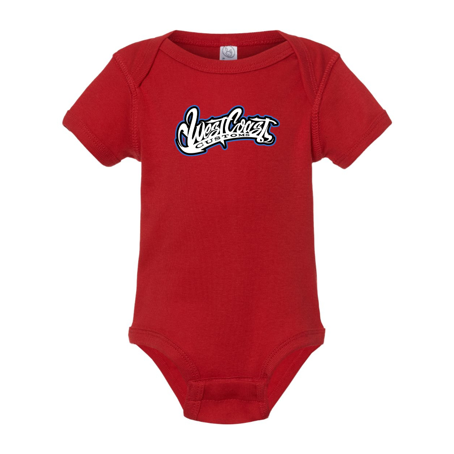 West Coast Customs Logo Baby Onesie Romper