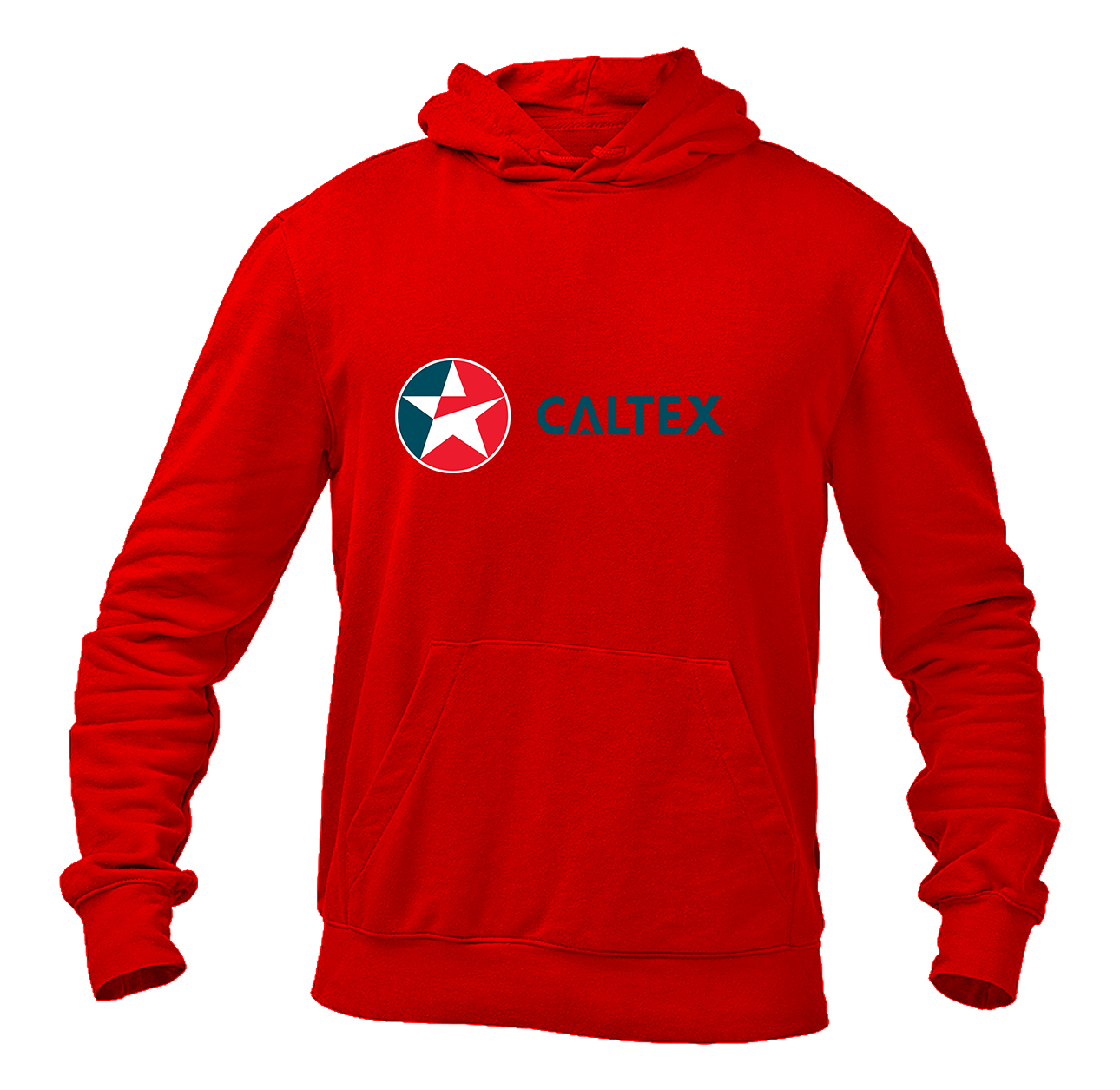 Men's Caltex Gas Station  Softstyle Midweight Hooded Sweatshirt