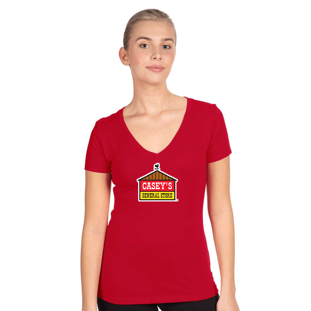 Women's Casey's General Store Next Level V-Neck T-Shirt