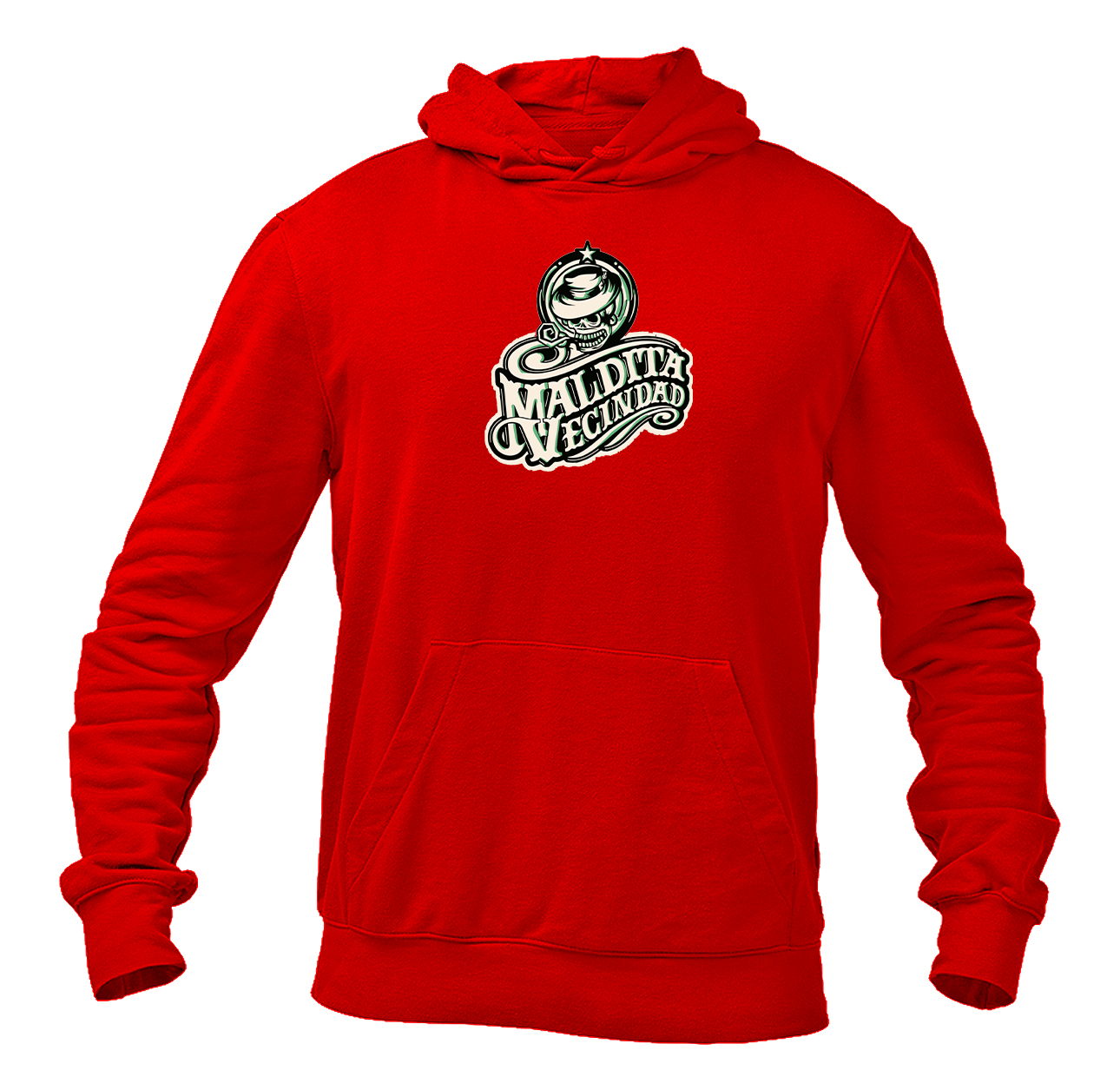 Men's  Maldita Vecindad Logo Pullover Hoodie