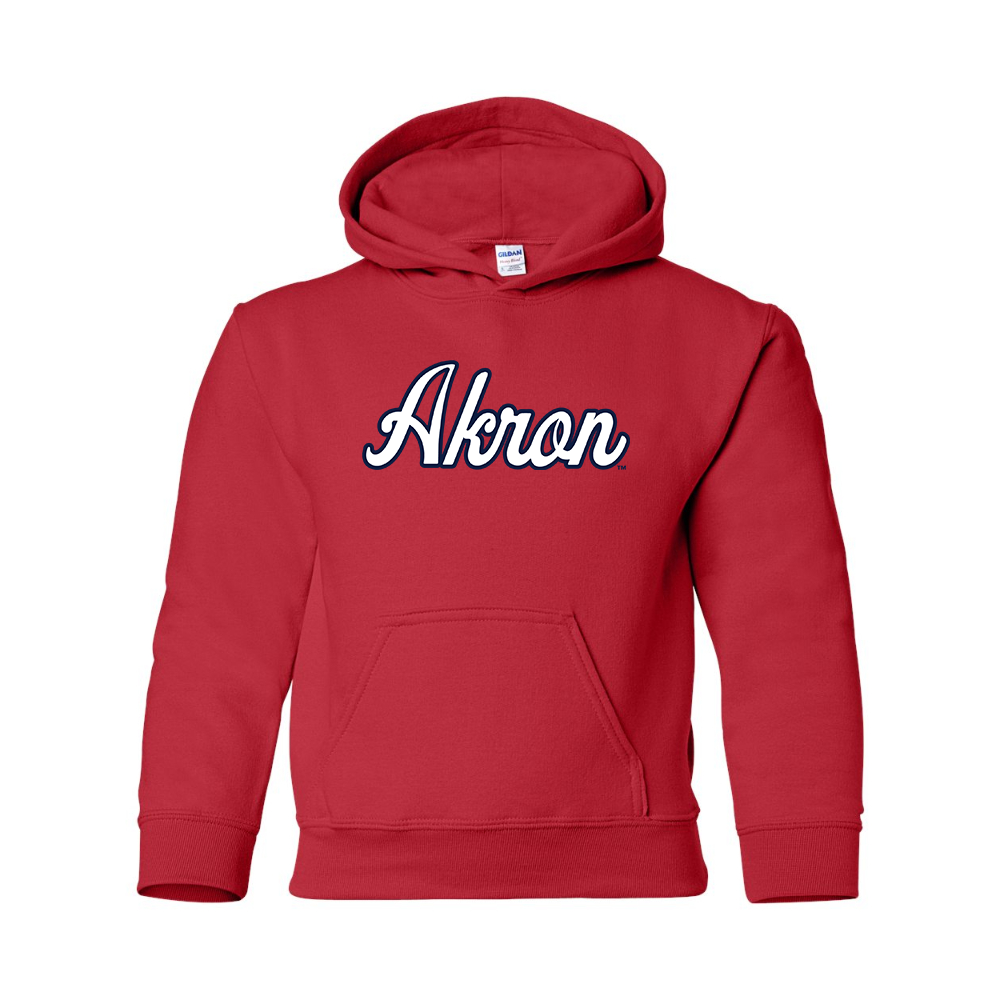 Youth Akron Zips Gildan Heavy Blend  Hooded Sweatshirt