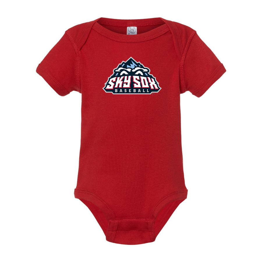 Colorado Springs Sky Sox Logo Baby Onesie Romper