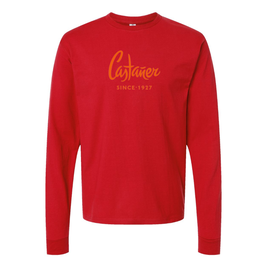 Men's Castaner Logo Cotton Long Sleeve T-Shirt