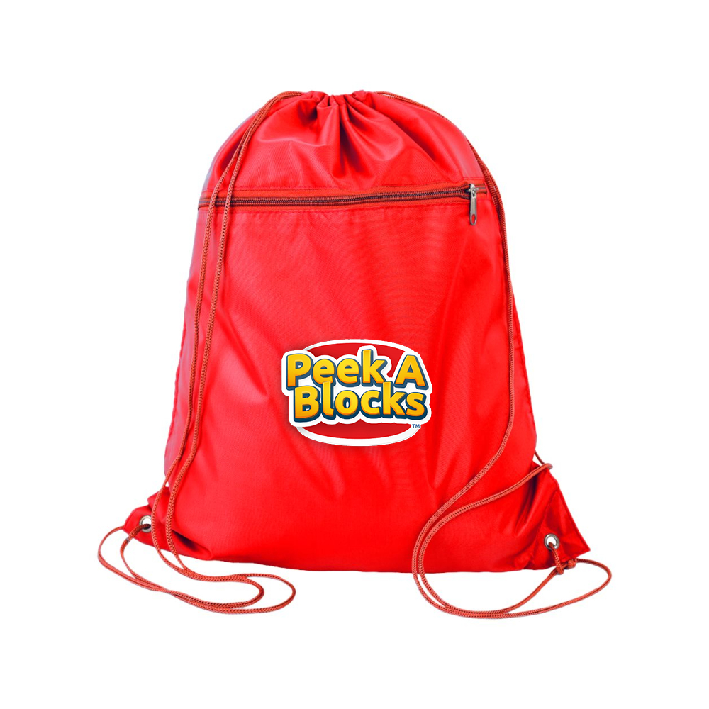Peek A Blocks Q-Tees - Polyester Cinchpack