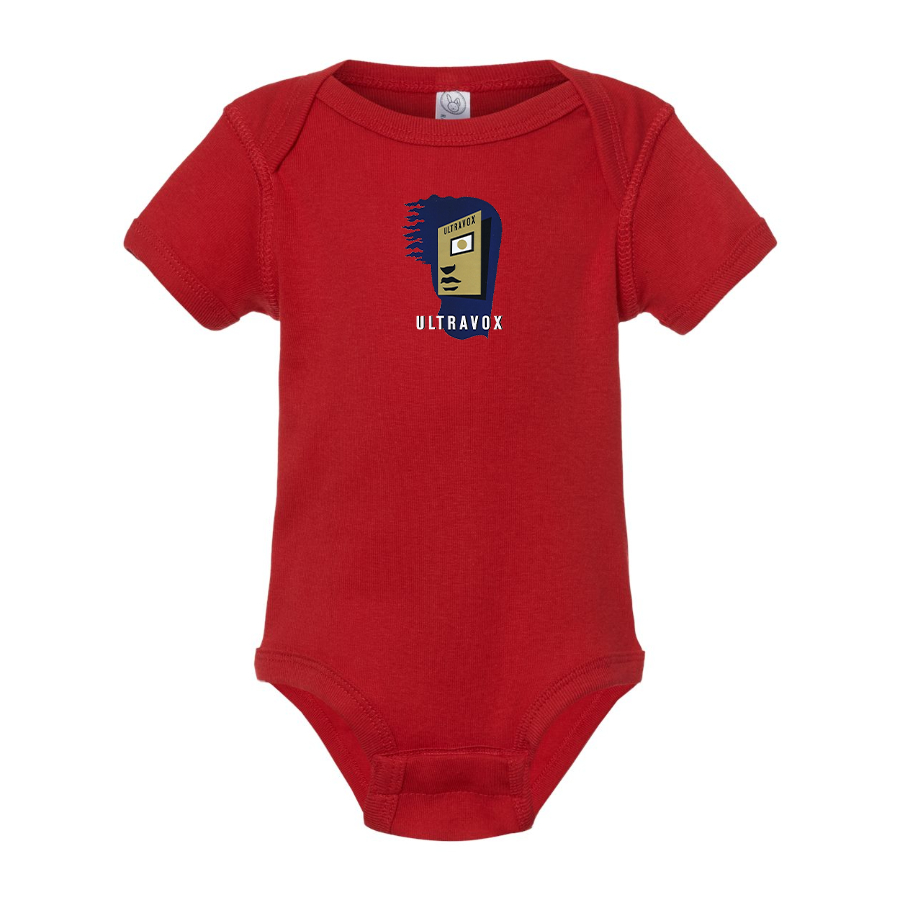Ultravox Logo  Baby Onesie Romper