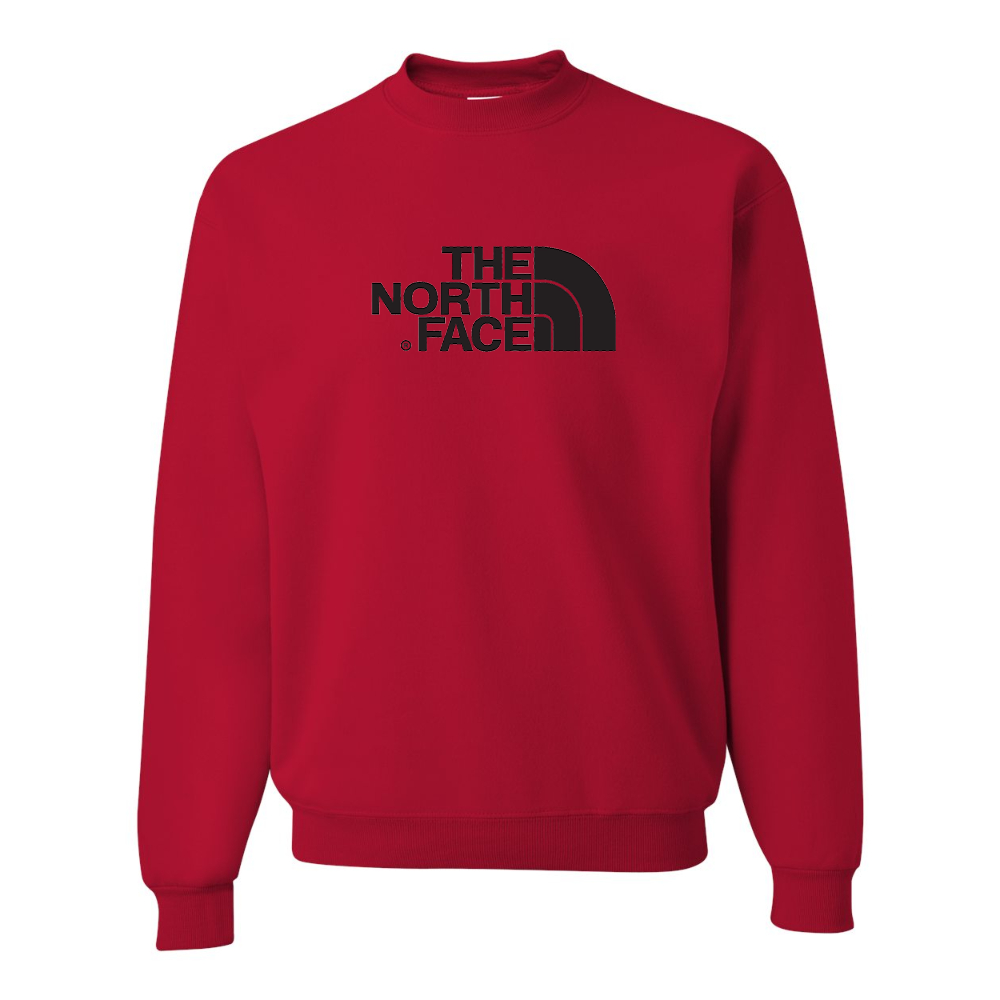 Men's  The North Face Black JERZEES NuBlend Crewneck Sweatshirt