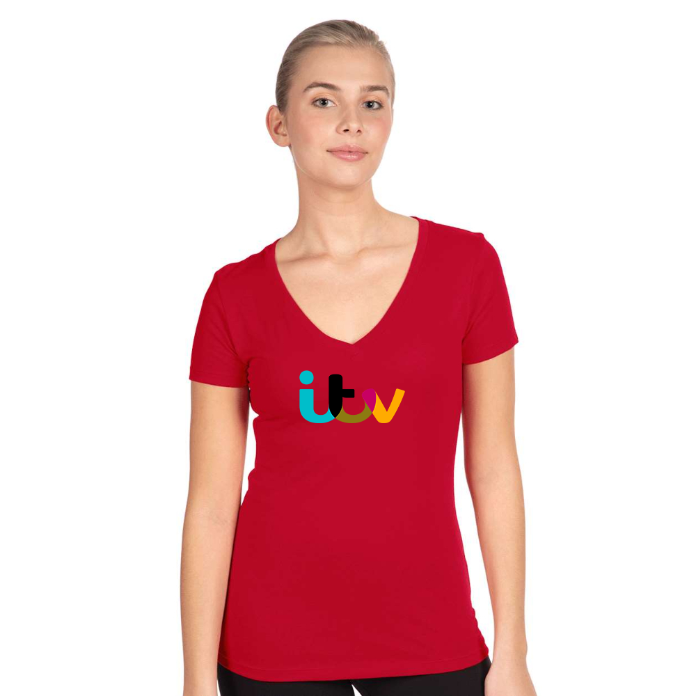 Women's Itv Next Level V-Neck T-Shirt