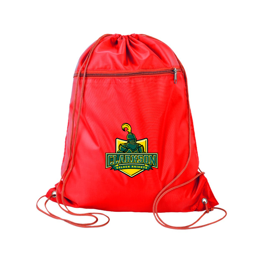 Clarkson Golden Knights Q-Tees - Polyester Cinchpack