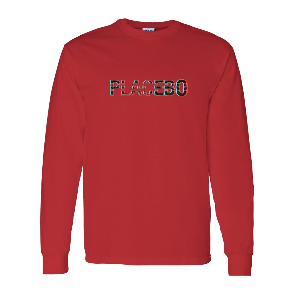Men's Placebo Gildan Heavy Cotton Long Sleeve T-Shirt