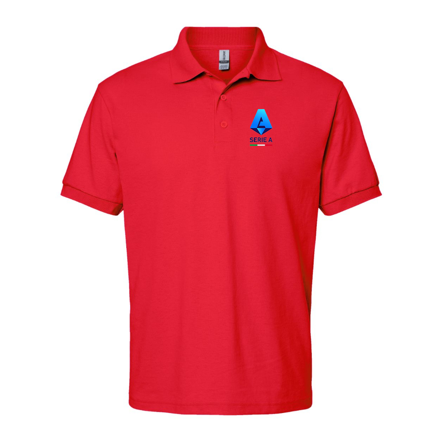 Men's Italian Serie A Logo Dry Blend Polo