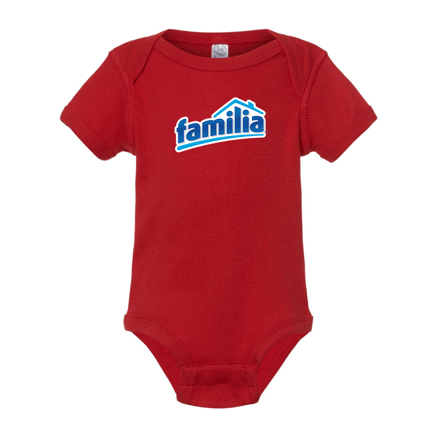 Familia Logo Baby Onesie Romper