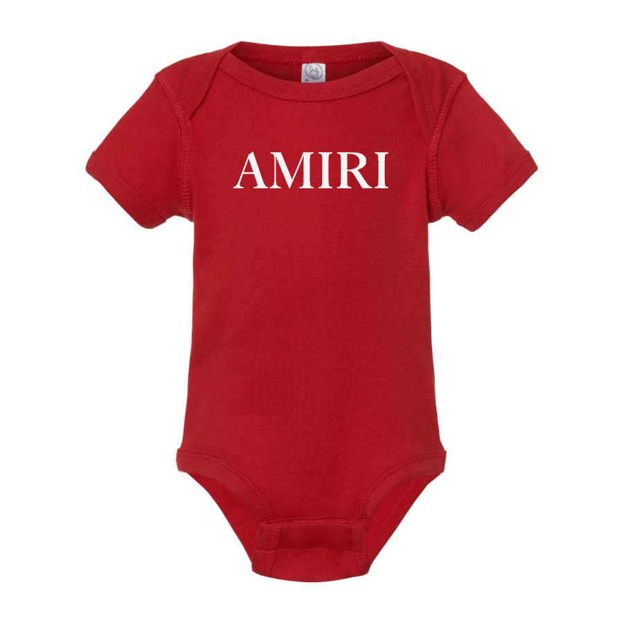 Amiri  Logo Baby Onesie Romper