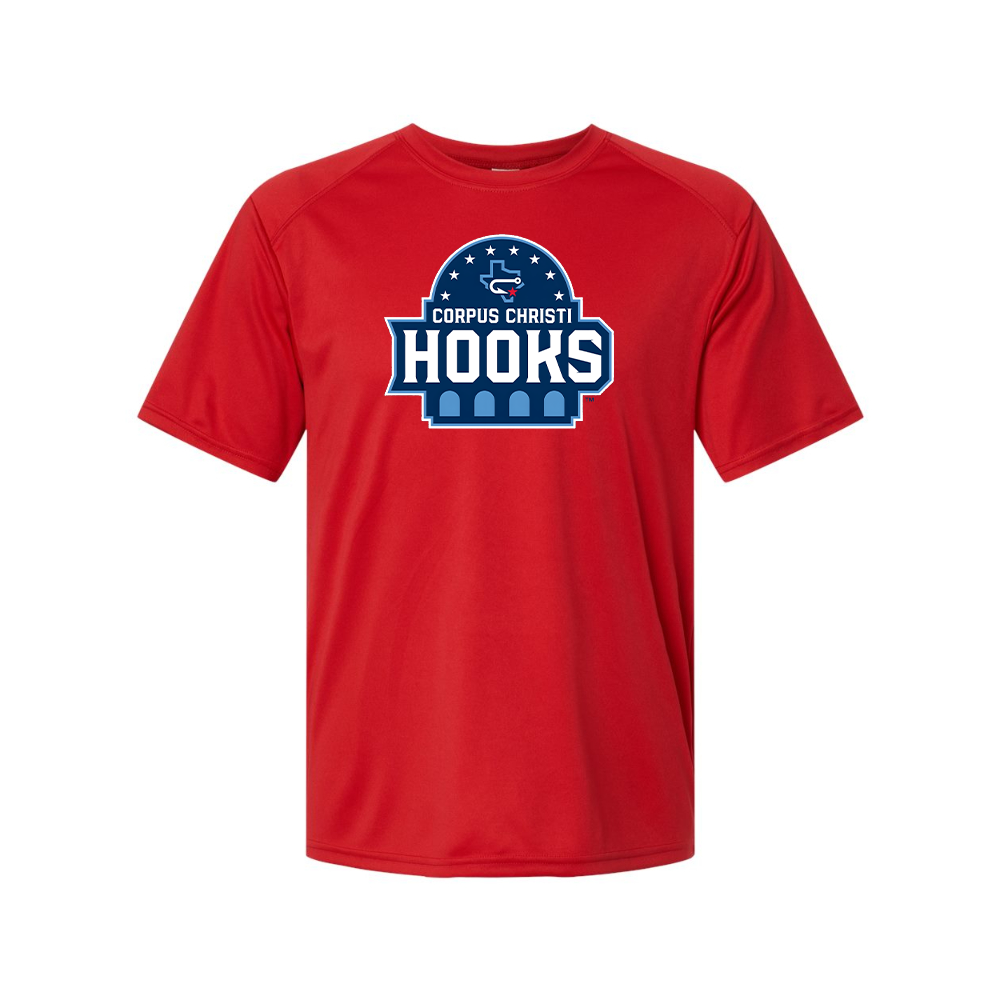 Men's Corpus Christi Hooks Logo Performance T-Shirt