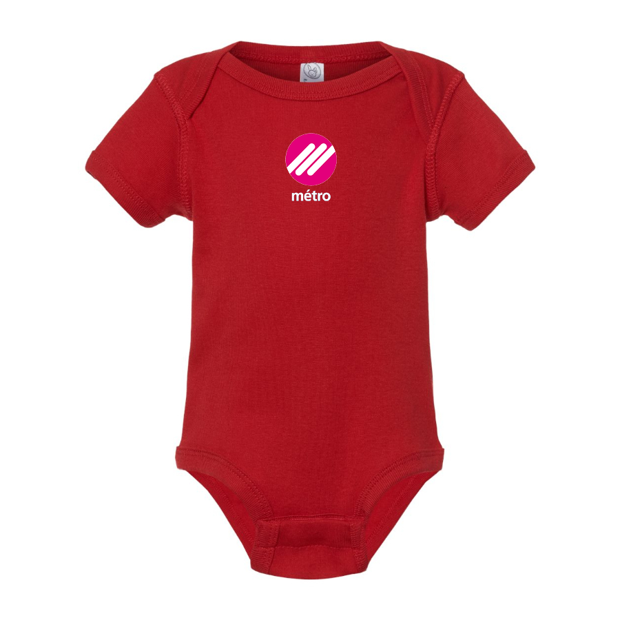 Lausanne Métro Logo  Baby Onesie Romper