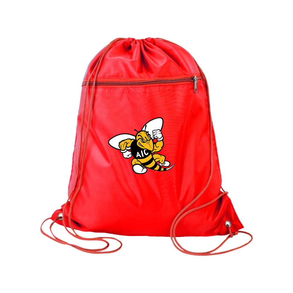 AIC Yellow Jackets  Q-Tees - Polyester Cinchpack
