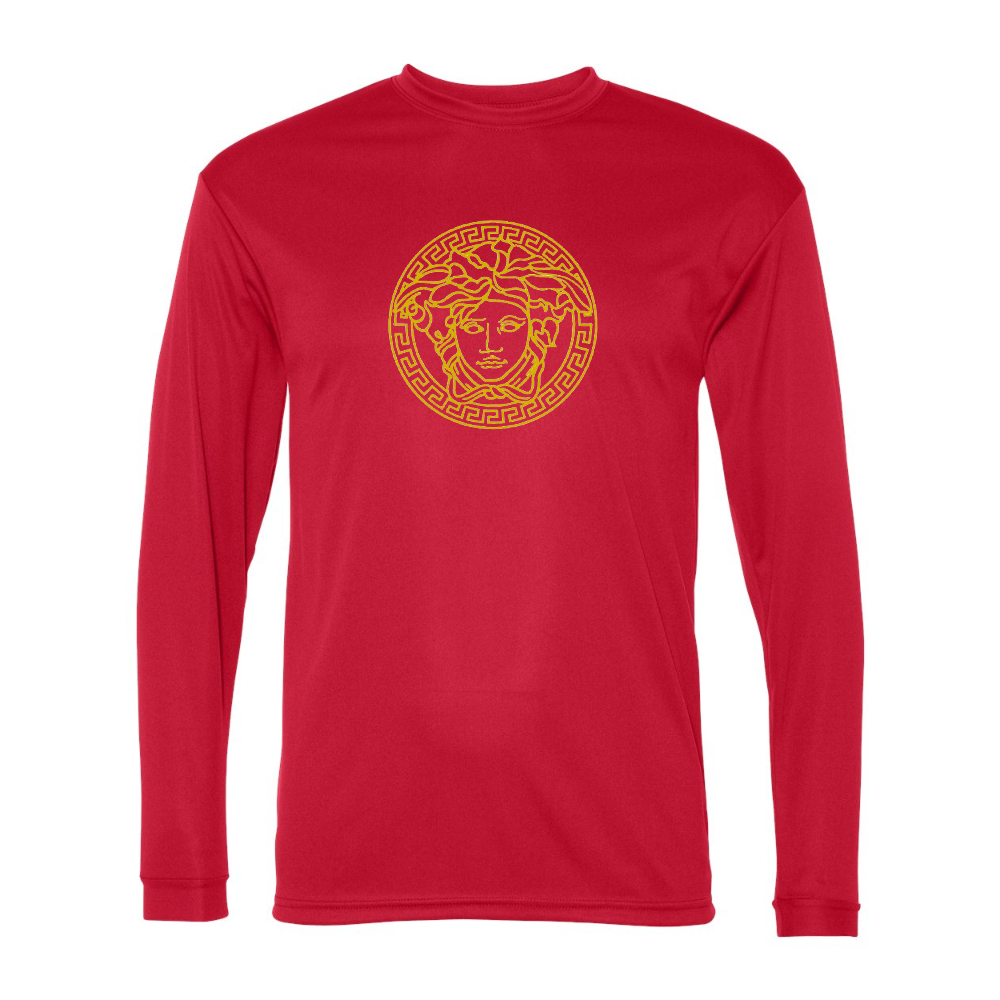 Men's  Versace Thumbnail Performance Long Sleeve T-Shirt