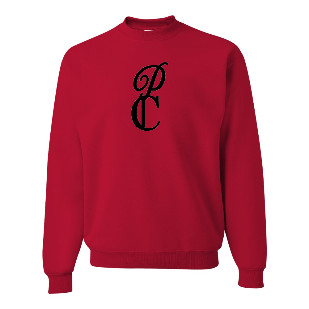 Men's P & C Black  JERZEES NuBlend Crewneck Sweatshirt