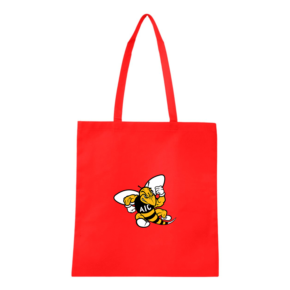 AIC Yellow Jackets  Q-Tees Non-Woven  Tote