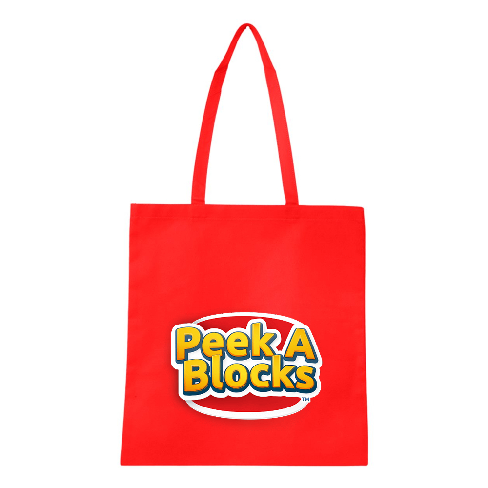 Peek A Blocks  Q-Tees Non-Woven  Tote