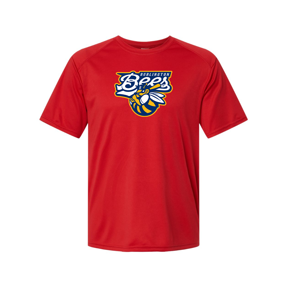 Men's  Burlington Bees    Logo Performance T-Shirt