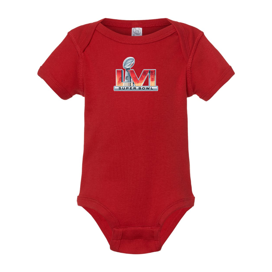 Superbowl LVI Logo Baby Onesie Romper