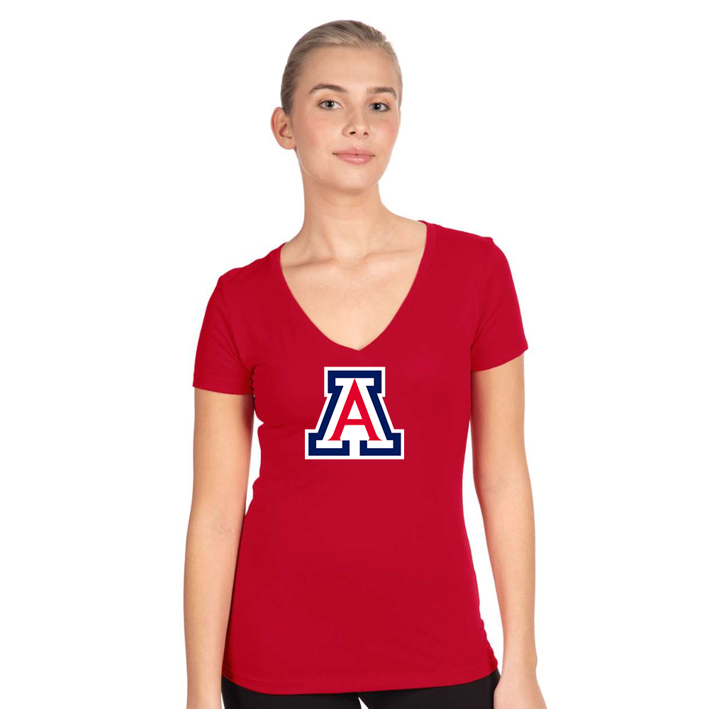 Women's   Arizona Wildcats  Next Level V-Neck T-Shirt