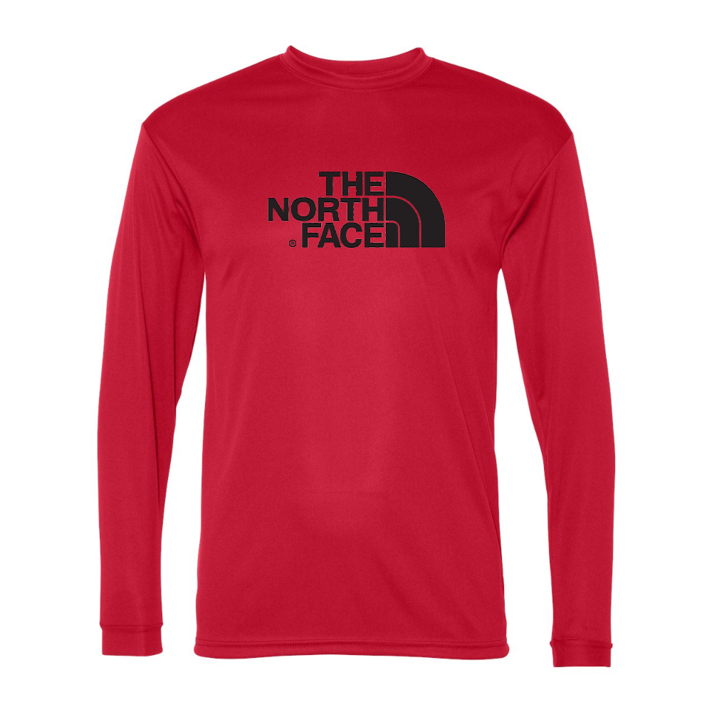 Men's   The North Face Black  Performance Long Sleeve T-Shirt