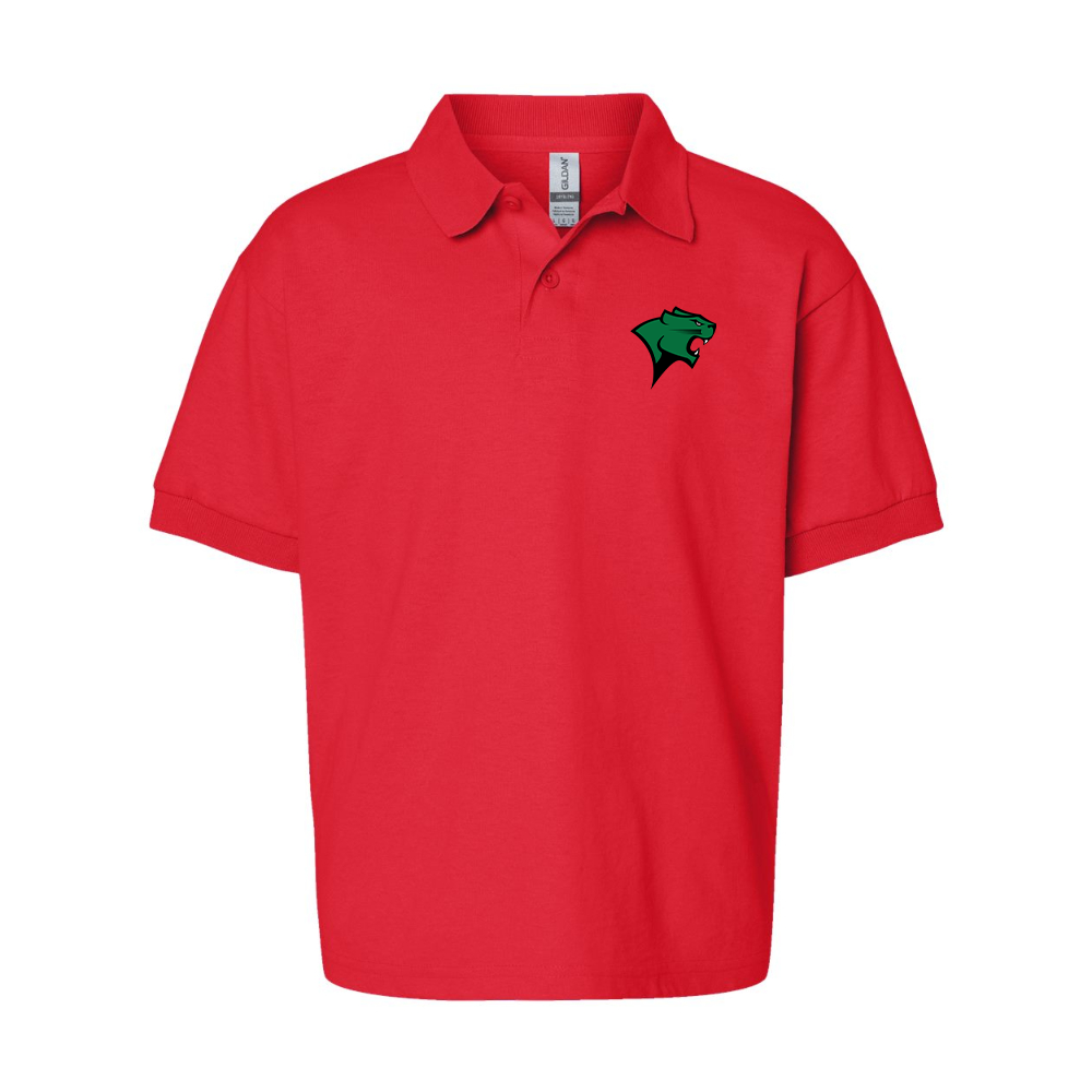 Youth Chicago State Cougars  Gildan Dry Blend Jersey Polo