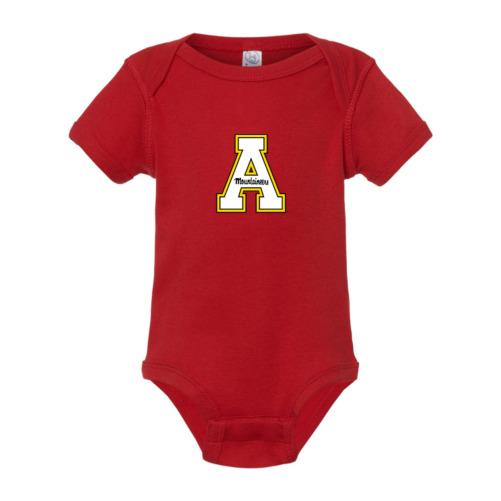 Appalachian State Mountaineers  Rabbit Skins Infant Baby Rib Bodysuit