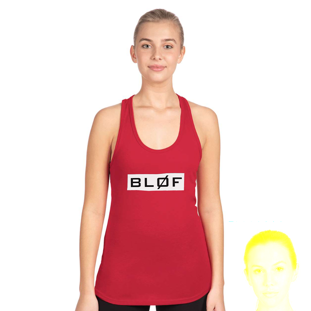 Women's BLØF  Next Level Ideal Racerback Tank