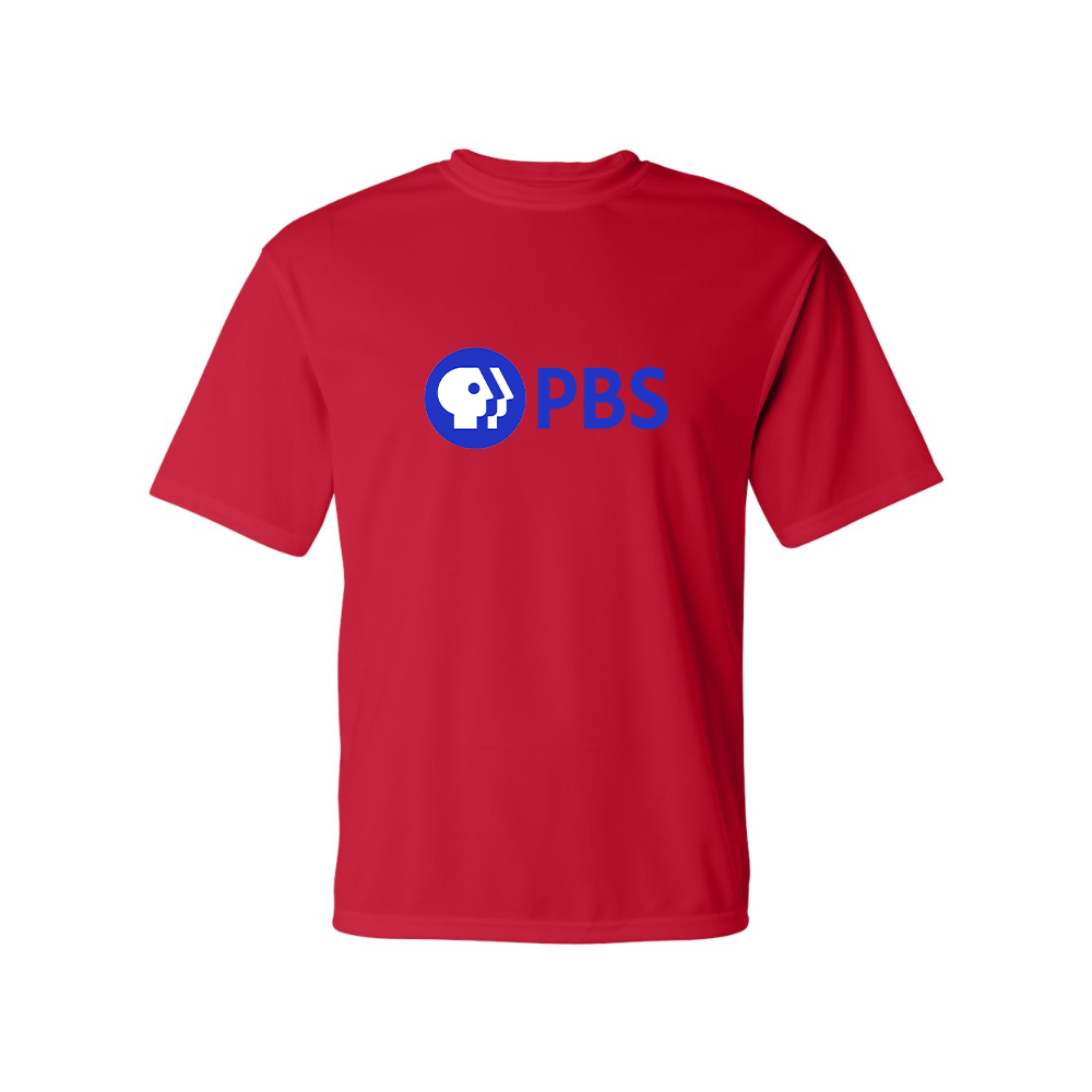 Men's  PBS Blue Performance T-Shirt