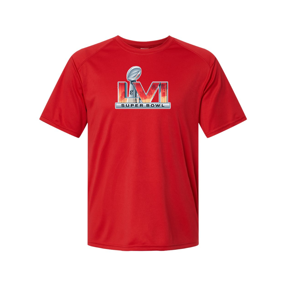 Men's Superbowl LVI Logo  Performance T-Shirt