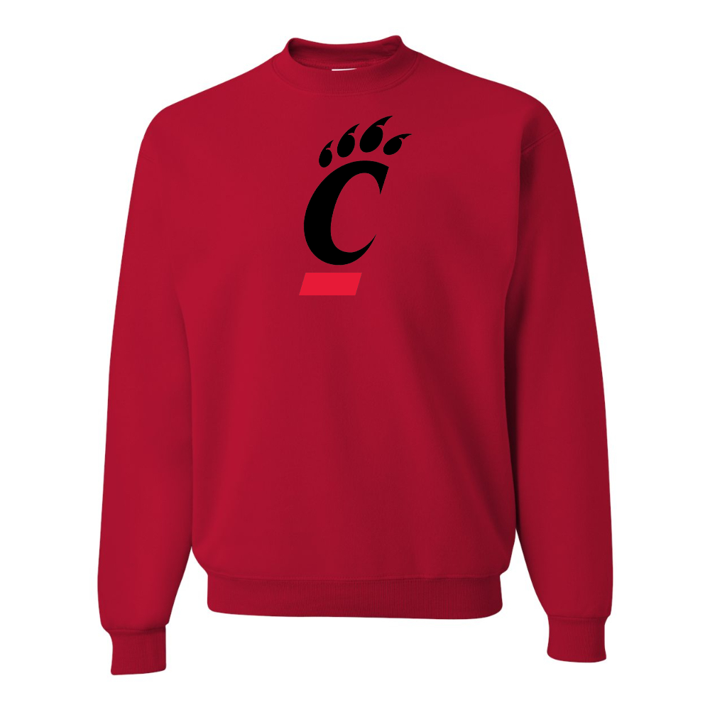 Men's Cincinnati Bearcats JERZEES NuBlend Crewneck Sweatshirt