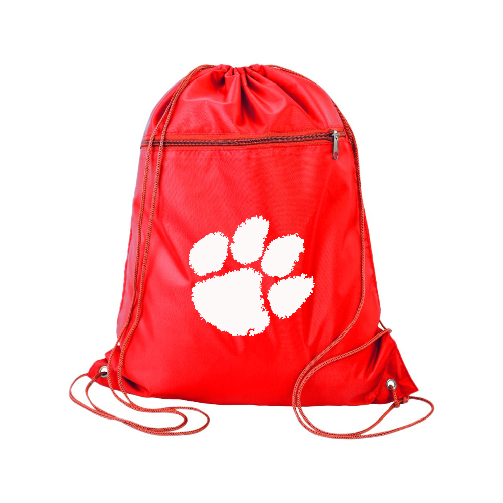 Clemson Tigers Q-Tees - Polyester Cinchpack