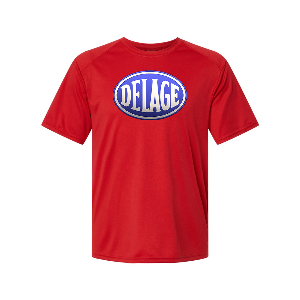 Men's Delage Logo  Performance T-Shirt